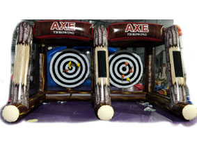 Axe Throwing Inflatable.