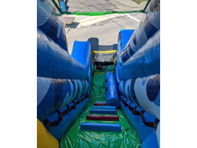 Giant Battle Zone inflatable.