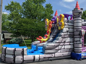 Castle Wet/Dry Combo inflatable.