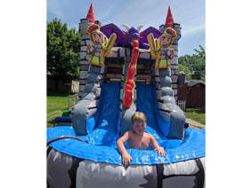 Castle Wet/Dry Combo inflatable.