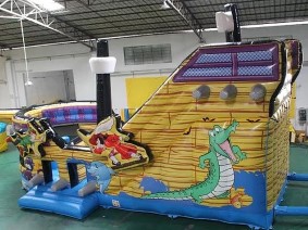 Pirate Ship Bouncer/Slide Combo.