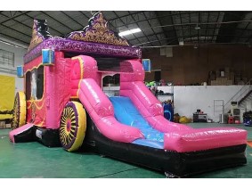 Princess Carriage Bounce House.