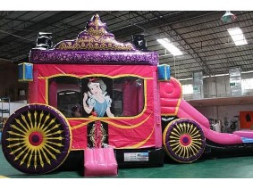 Princess Carriage Bounce House.