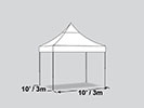 10'x 10' Pop-Up Frame Tent.