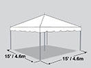 15' x 15' Pole Tent.