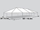 30' x 60' Frame Tent.