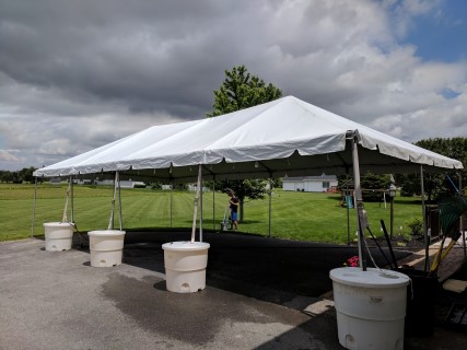 20' x 40' Frame Tent.