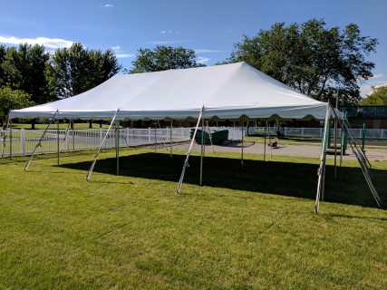 Special Olympics Kickoff Party - 20' x 40' Tent.