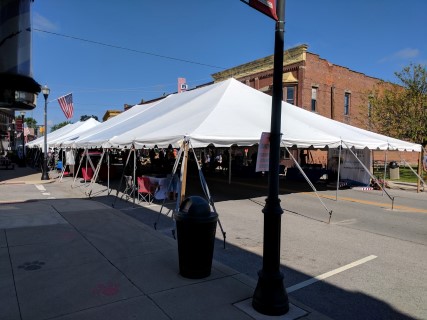 40' x 80' Pole Tents.